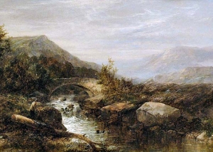 John Brandon Smith - Angler On The Bank Of A Mountain River