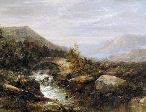 John Brandon Smith – Angler On The Bank Of A Mountain River